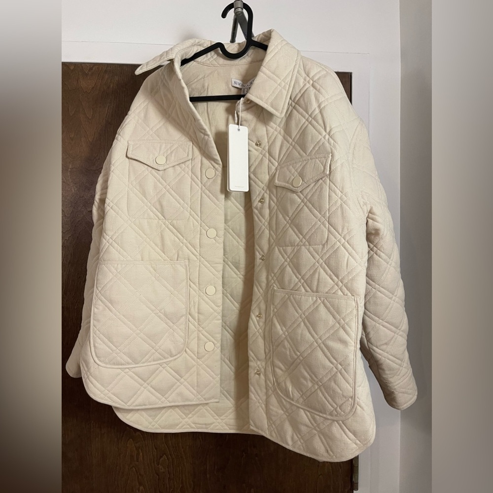 Brand new shacket, Shonajoy, tags on, size 6!